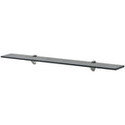 Floating shelf 80x10 cm 8 mm glass