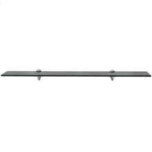 Zwevend Schap 8 Mm Glas 1 80 x 10 cm Zwart