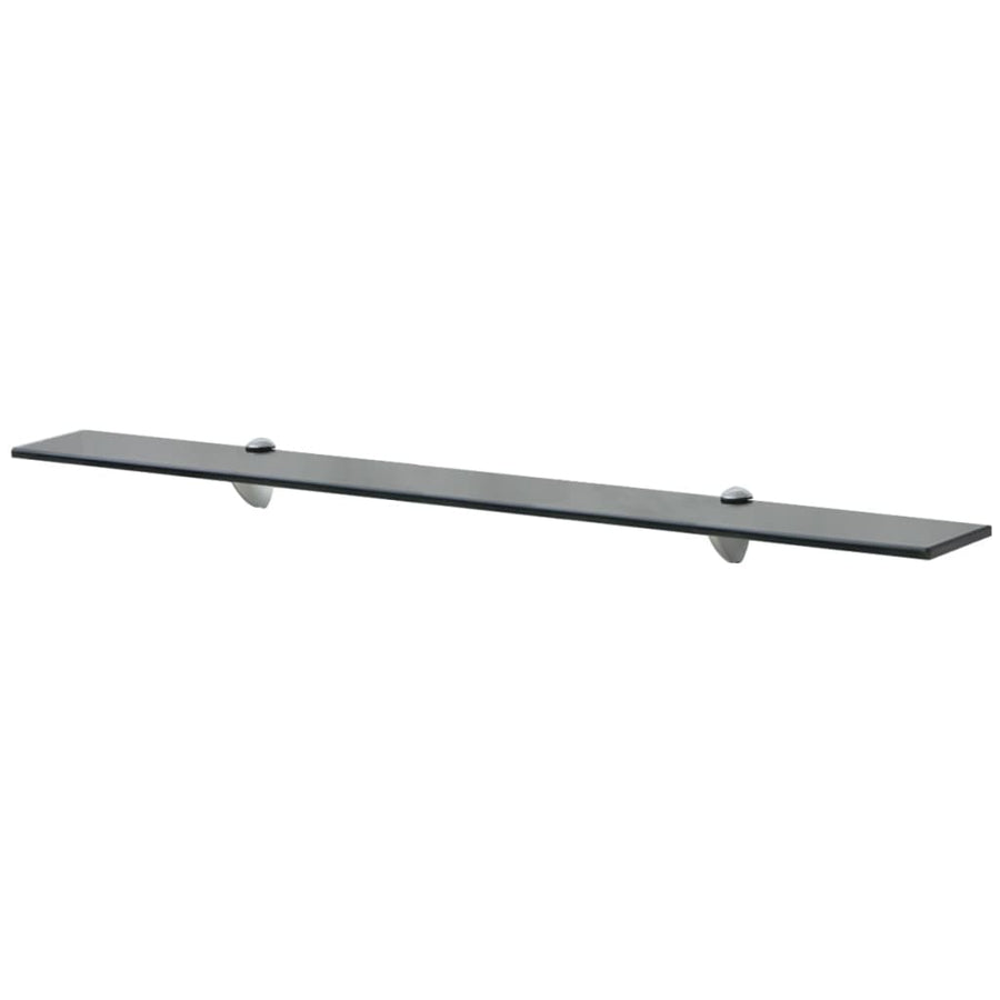Zwevend Schap 8 Mm Glas 1 90 x 10 cm Zwart