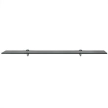 Zwevend Schap 8 Mm Glas 1 90 x 10 cm Zwart