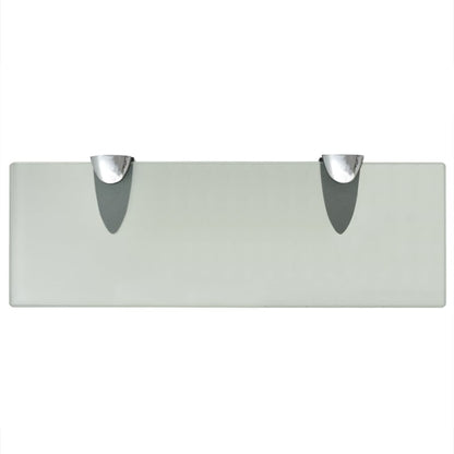 Zwevend Schap 8 Mm Glas 1 30 x 10 cm Wit