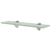 Zwevend schap 40x10 cm matglas