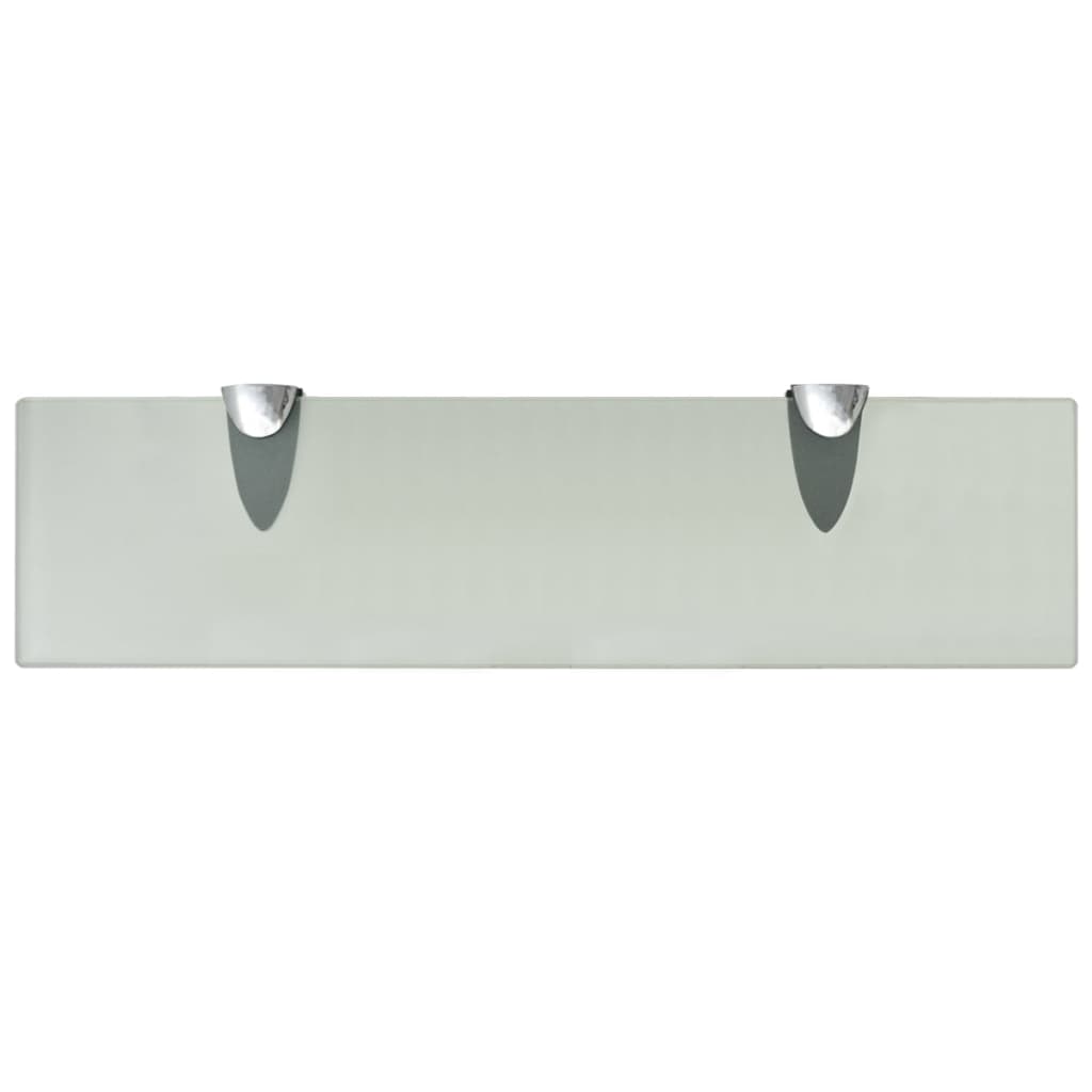 Zwevend Schap 8 Mm Glas 1 40 x 10 cm Wit
