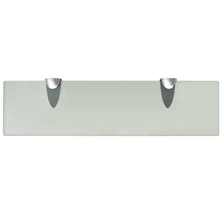 Zwevend Schap 8 Mm Glas 1 40 x 10 cm Wit