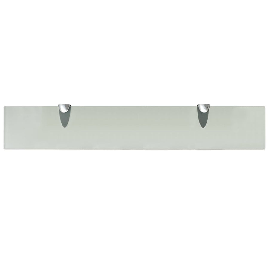 Zwevend Schap 8 Mm Glas 1 60 x 10 cm Wit
