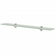 Zwevend schap 70x10 cm glas