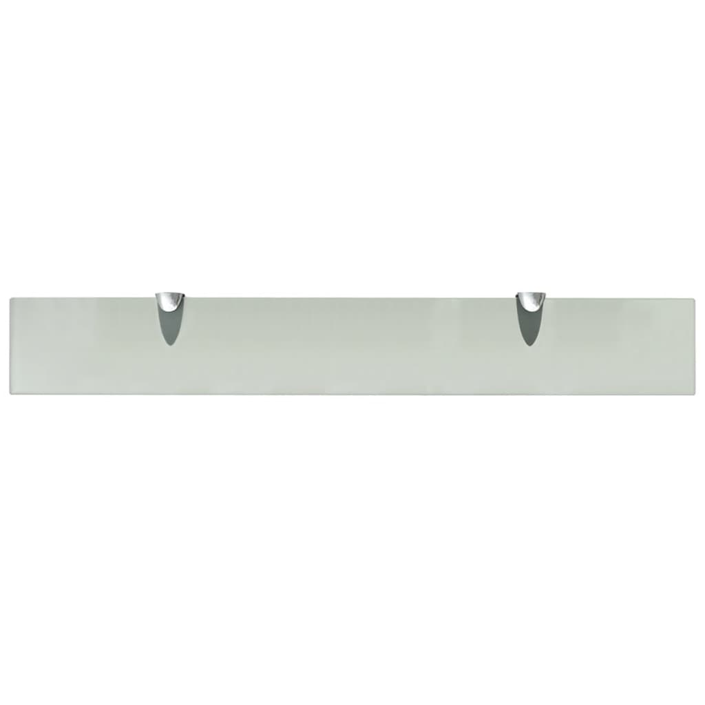 Zwevend Schap 8 Mm Glas 1 70 x 10 cm Wit
