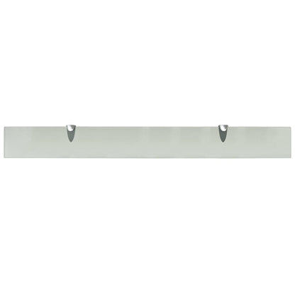 Zwevend Schap 8 Mm Glas 1 90 x 10 cm Wit