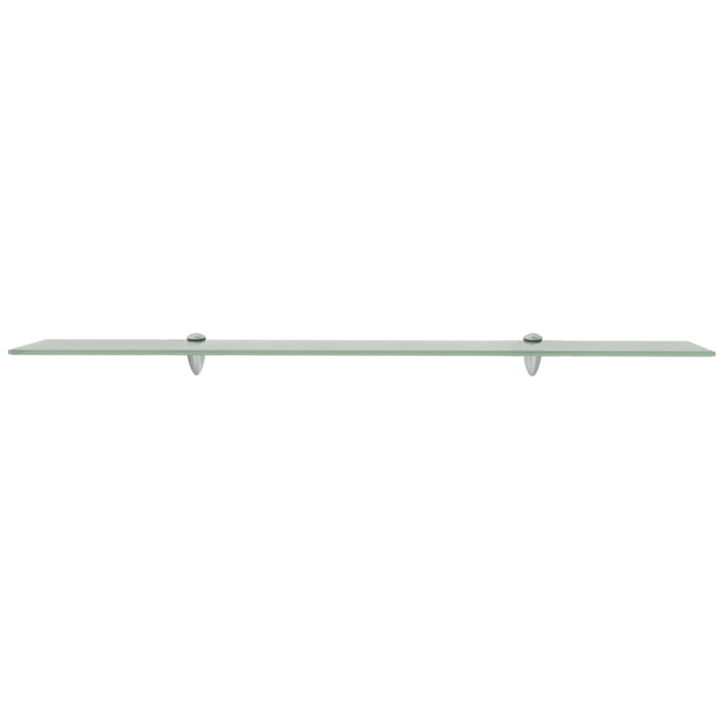 Zwevend Schap 8 Mm Glas 1 100 x 10 cm Wit