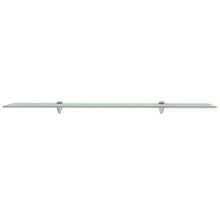 Zwevend Schap 8 Mm Glas 1 100 x 10 cm Wit