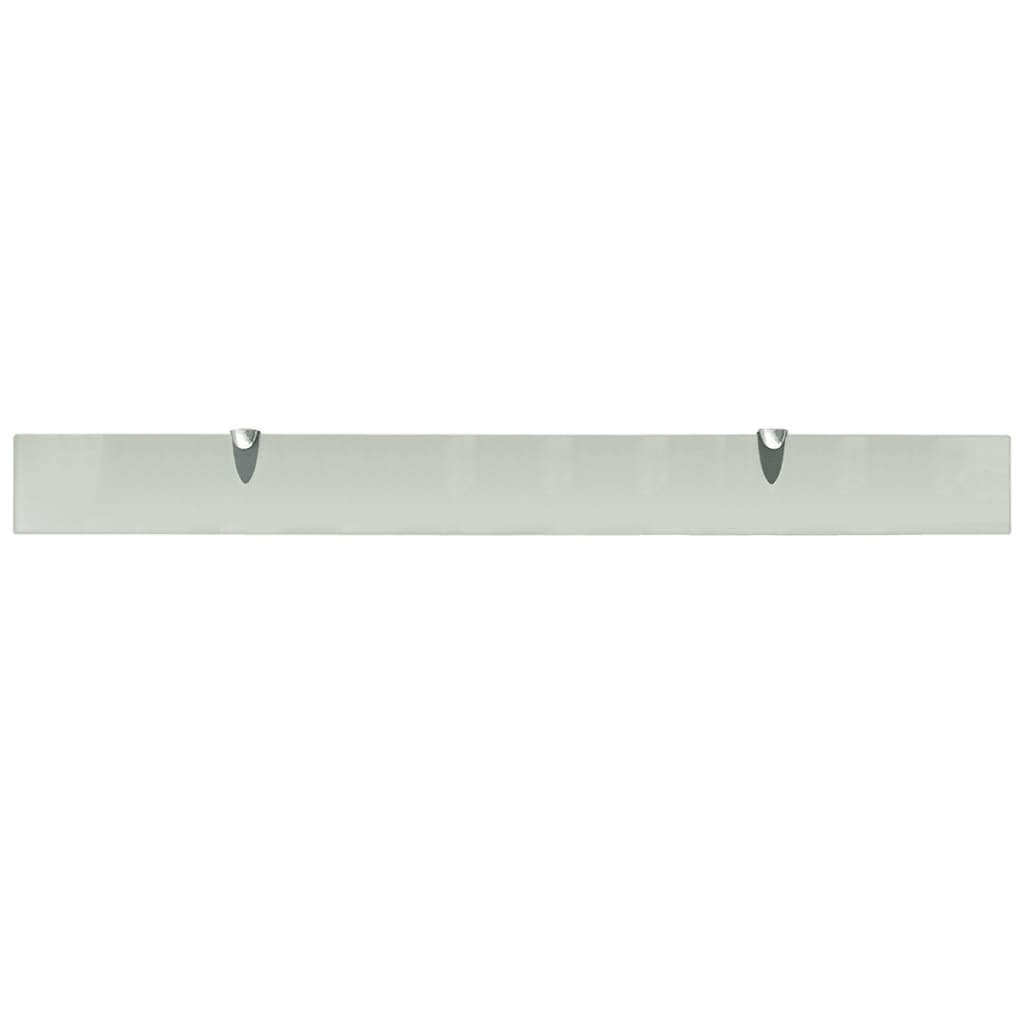 Zwevend Schap 8 Mm Glas 1 100 x 10 cm Wit