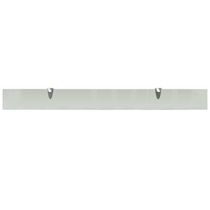 Zwevend Schap 8 Mm Glas 1 100 x 10 cm Wit