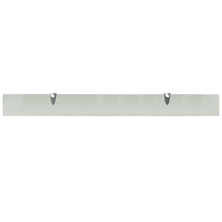 Zwevend Schap 8 Mm Glas 1 100 x 10 cm Wit