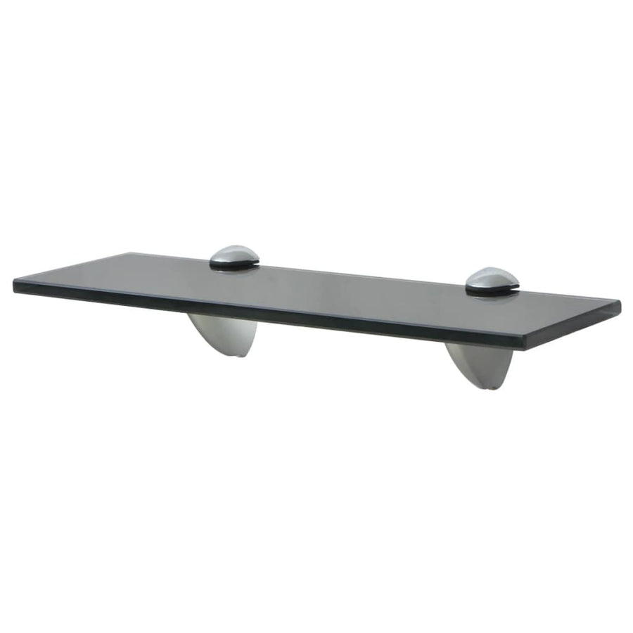 Zwevend Schap 8 Mm Glas 1 30 x 20 cm Zwart