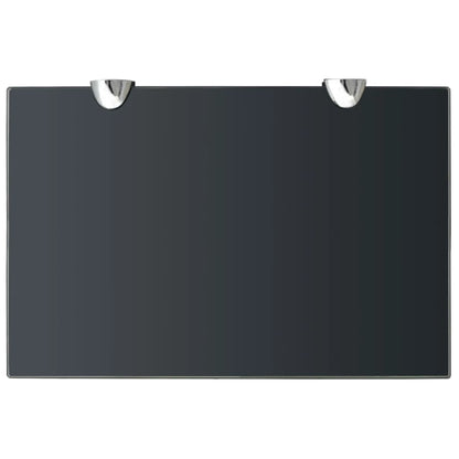 Zwevend Schap 8 Mm Glas 1 30 x 20 cm Zwart