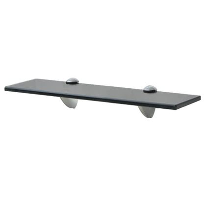 Zwevend Schap 8 Mm Glas 1 40 x 20 cm Zwart
