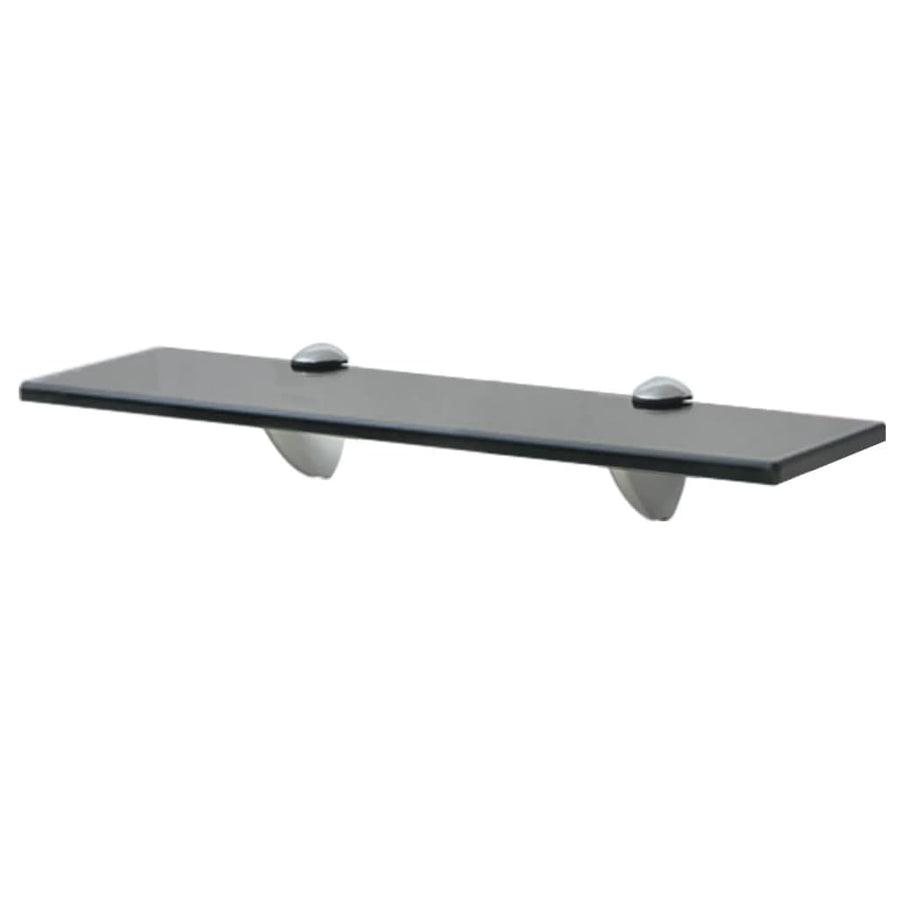 Zwevend Schap 8 Mm Glas 1 40 x 20 cm Zwart