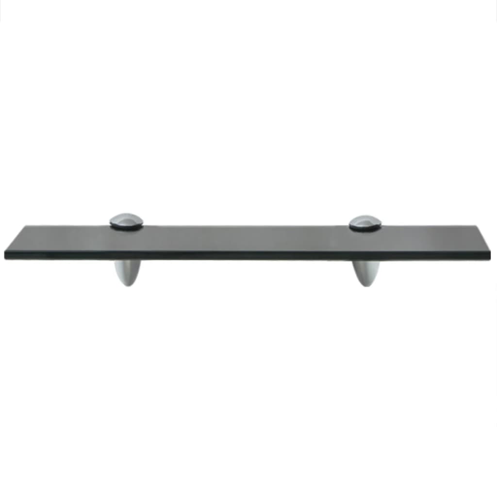 Zwevend Schap 8 Mm Glas 1 40 x 20 cm Zwart