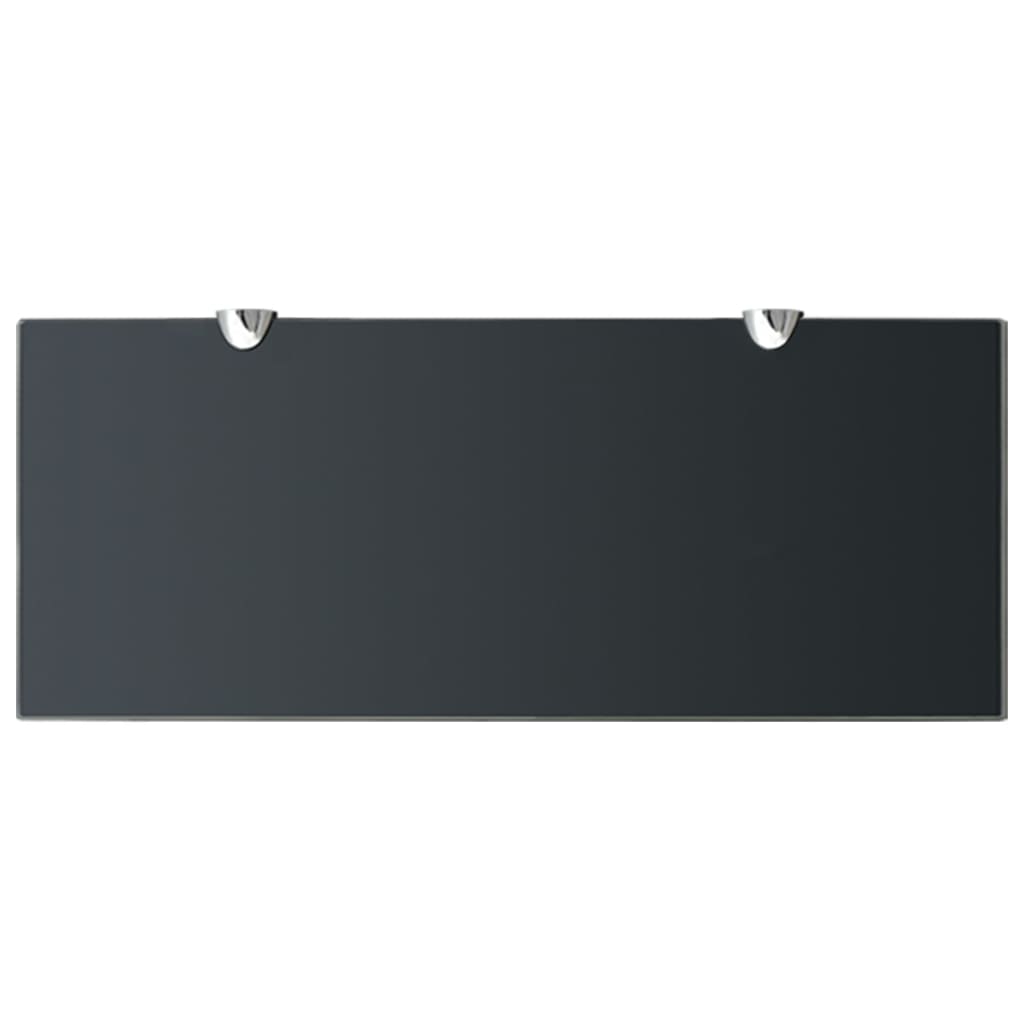 Zwevend Schap 8 Mm Glas 1 50 x 20 cm Zwart