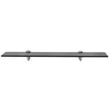 Zwevend Schap 8 Mm Glas 1 60 x 20 cm Zwart