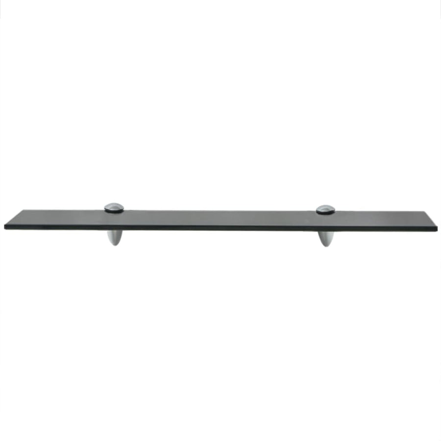 Zwevend Schap 8 Mm Glas 1 60 x 20 cm Zwart