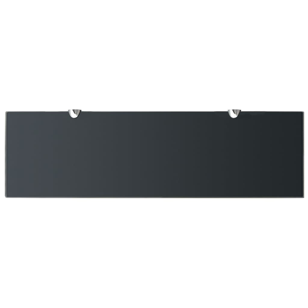 Zwevend Schap 8 Mm Glas 1 70 x 20 cm Zwart