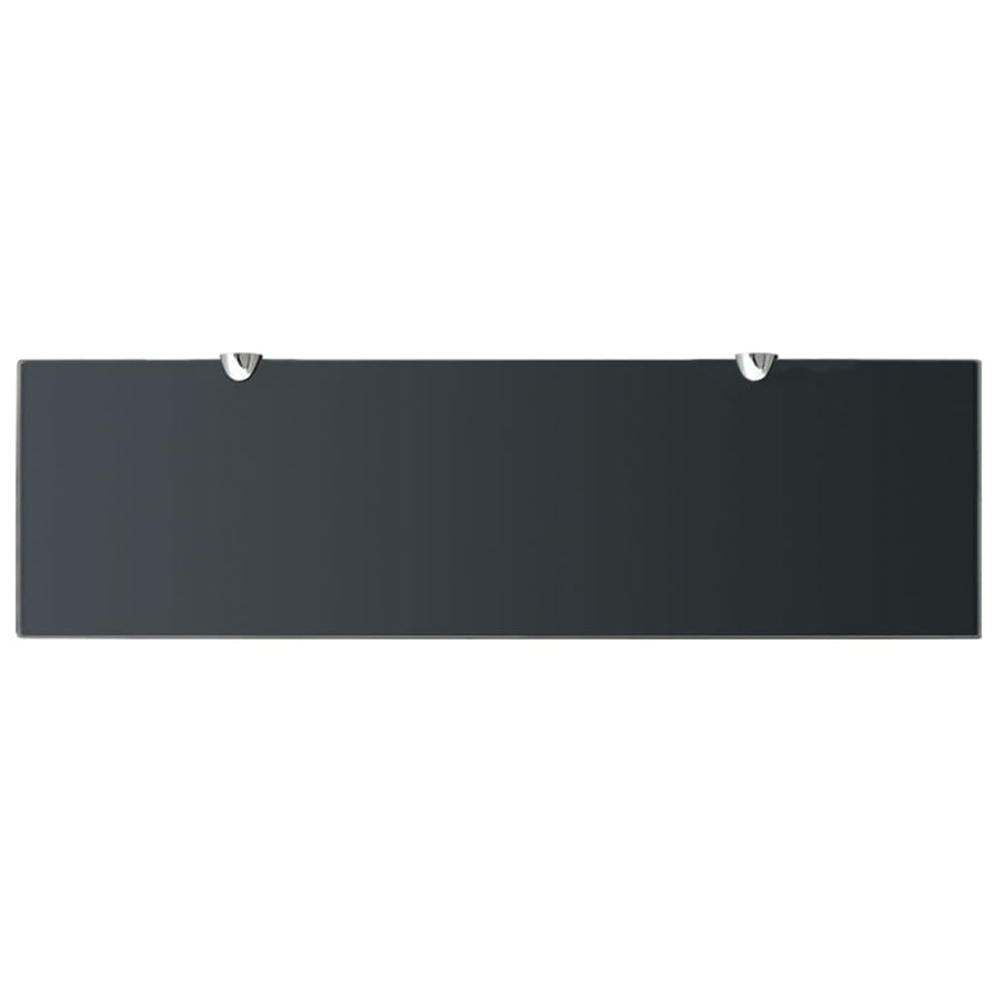 Zwevend Schap 8 Mm Glas 1 70 x 20 cm Zwart
