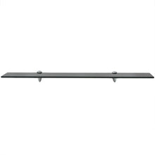 Zwevende Plank 8 Mm Glas 1 80 x 20 cm Zwart