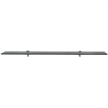 Zwevend Schap 8 Mm Glas 1 100 x 20 cm Zwart