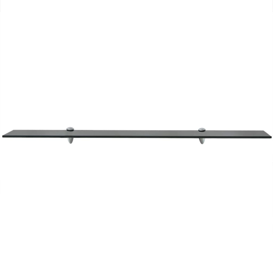 Zwevend Schap 8 Mm Glas 1 100 x 20 cm Zwart