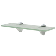 Zwevend schap 30x20 cm glas mat
