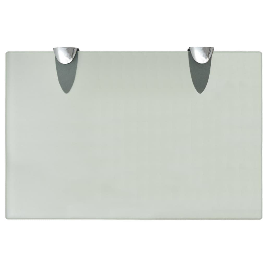 Zwevend Schap 8 Mm Glas 1 30 x 20 cm Wit