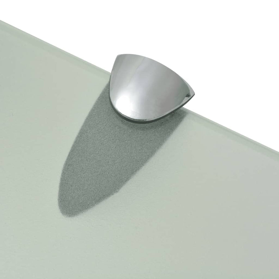 Zwevend Schap 8 Mm Glas 1 30 x 20 cm Wit