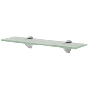 Zwevend schap 40x20 cm glas mat 8 mm