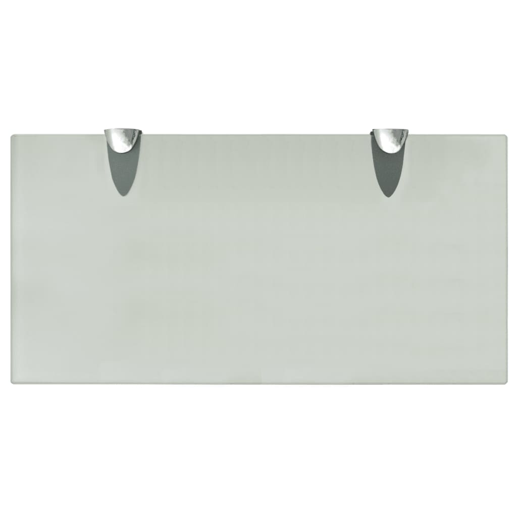 Zwevend Schap 8 Mm Glas 1 40 x 20 cm Wit