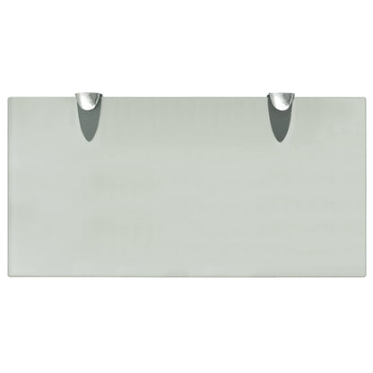 Zwevend Schap 8 Mm Glas 1 40 x 20 cm Wit