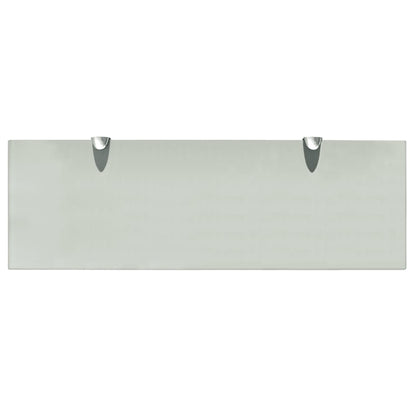 Zwevend Schap 8 Mm Glas 1 60 x 20 cm Wit