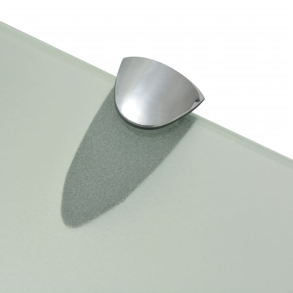 Zwevend Schap 8 Mm Glas 1 60 x 20 cm Wit