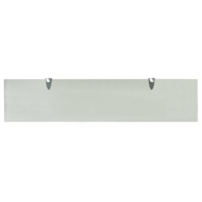 Zwevende Plank 8 Mm Glas 1 90 x 20 cm Wit