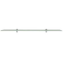 Zwevend Schap 8 Mm Glas 1 100 x 20 cm Wit