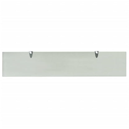 Zwevend Schap 8 Mm Glas 1 100 x 20 cm Wit