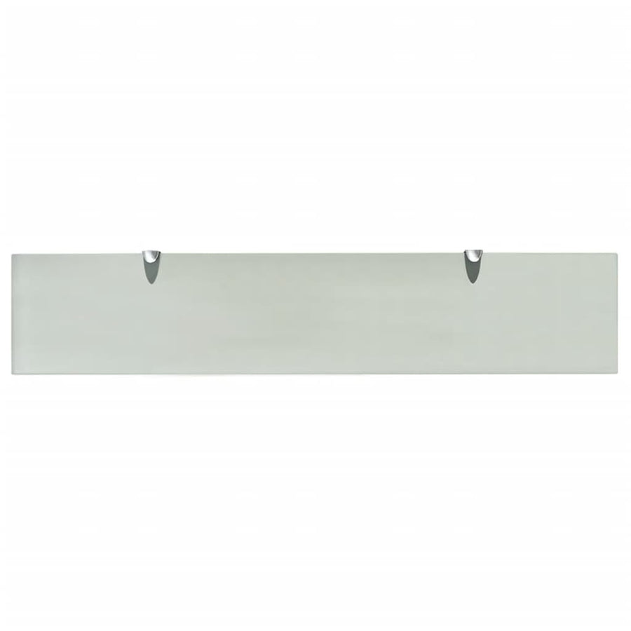 Zwevend Schap 8 Mm Glas 1 100 x 20 cm Wit