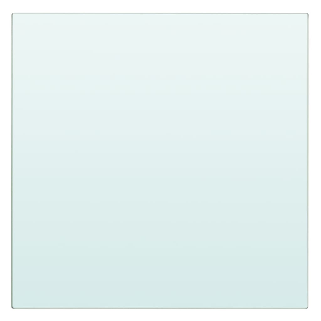 Wandschap Transparant Glas 1 20 x 20 cm