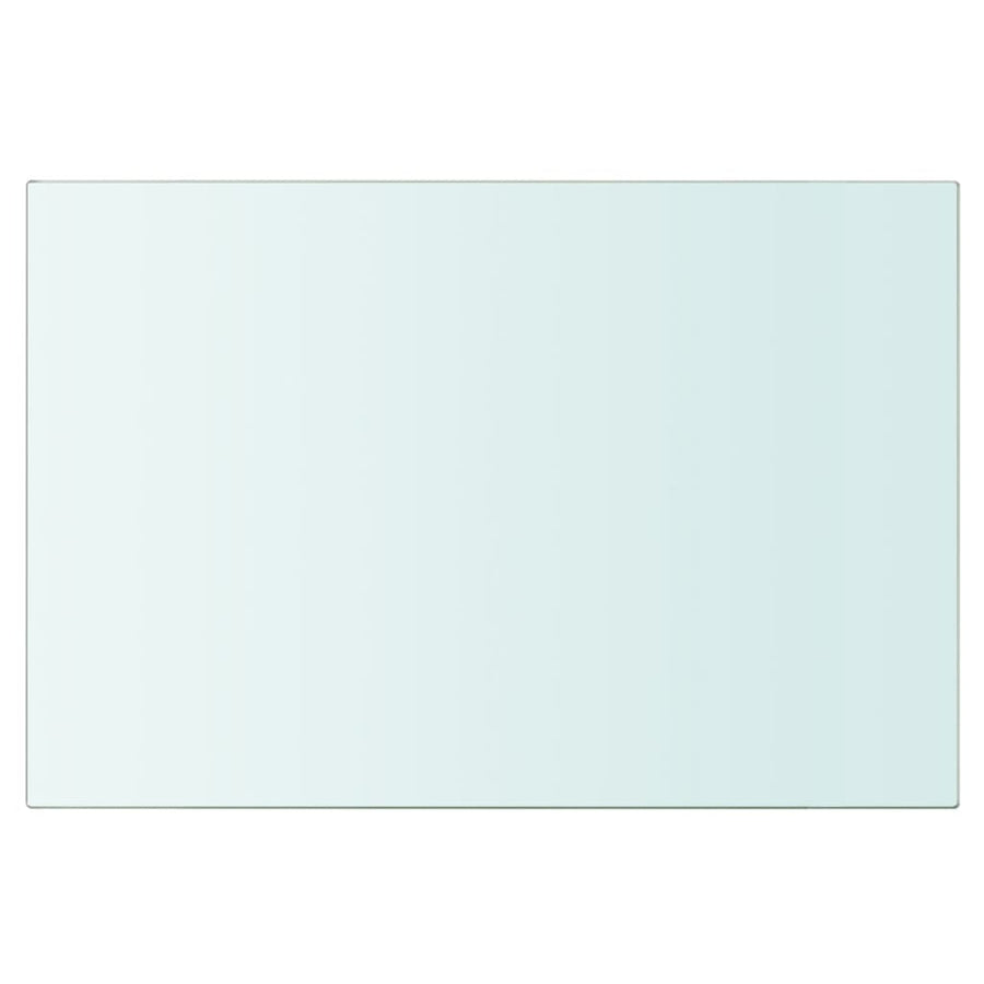Wandschap Transparant Glas Antraciet 1 20 x 30 cm