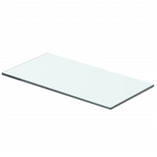 Wandschap Transparant Glas Zwart 1 40 x 15 cm
