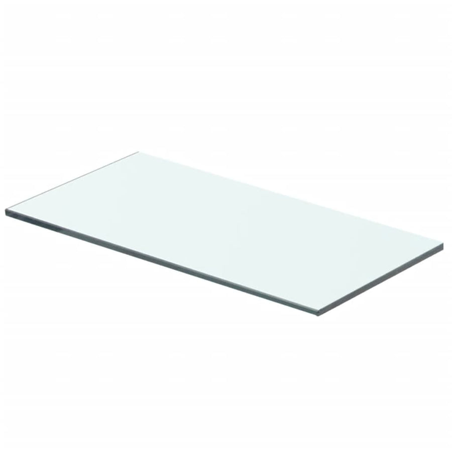 Wandschap Transparant Glas Zwart 1 40 x 15 cm