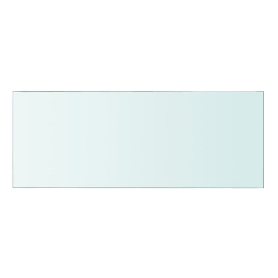 Wandschap Transparant Glas Zwart 1 40 x 15 cm