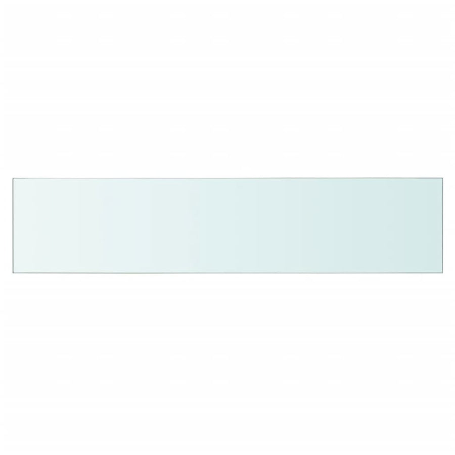 Wandschap Transparant Glas 1 60 x 12 cm