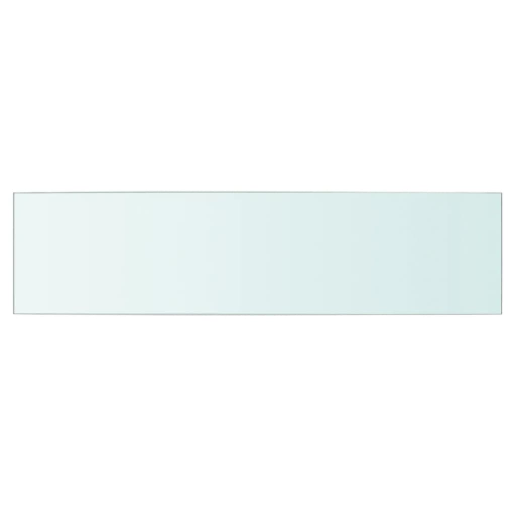 Wandschap Transparant Glas 1 60 x 15 cm