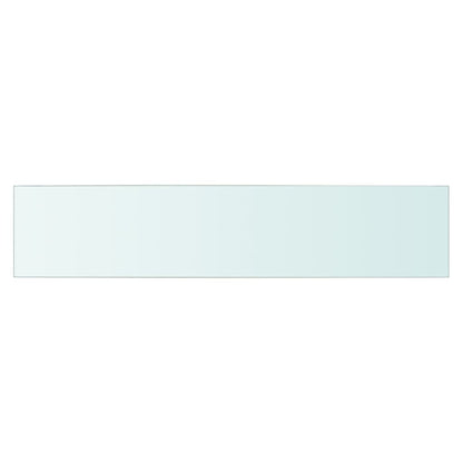 Wandschap Transparant Glas Zilver 1 70 x 15 cm